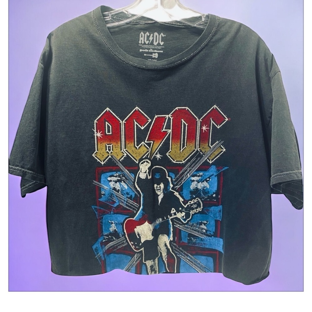 AC/DC Graphic T-Shirt - Black - Picture 2 of 4